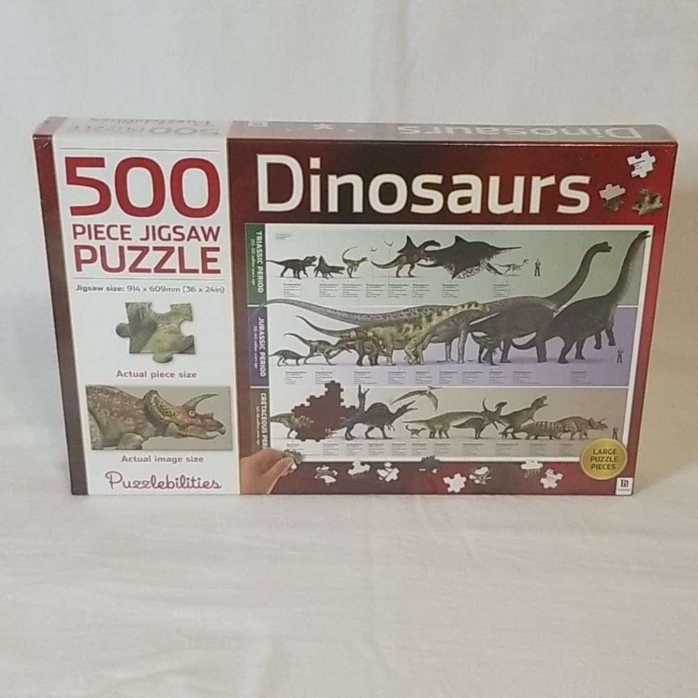 Puzzlebilities 500 piece Dinosaur‎ Jigsaw Puzzle